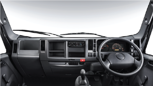 Interior Kabin Isuzu ELF NMR Nyaman dan Aman